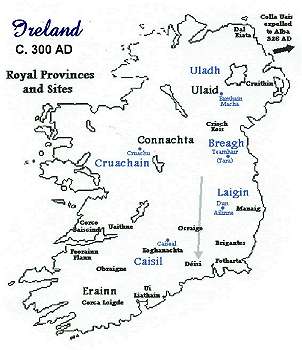 Royal Provinces & Sites - 300AD