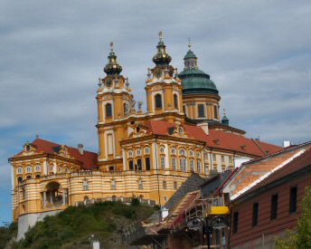 Benedictine Abbey at Melk in Austria